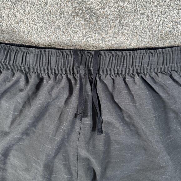 Nike Dri-FIT Tempo Running Shorts Womens XL Gray Black Lined Athletic DB4487-083 - Picture 3 of 14